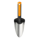 Fiskars Truelle à fleurs Premium Pelle / Pelle à main / Pelle de jardin / Truelle de plantation 320 mm (1000726)