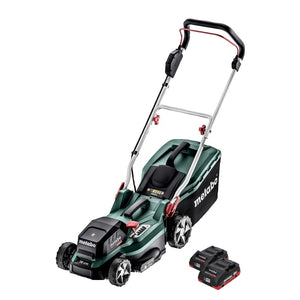 Metabo RM 36-18 LTX BL 36 Akku Rasenmäher 36 V ( 2x 18 V ) LTX Brushless + 2x Akku 4,0 Ah - ohne Ladegerät