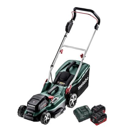 Metabo RM 36-18 LTX BL 36 Akku Rasenmäher 36 V ( 2x 18 V ) LTX Brushless + 2x Akku 10,0 Ah + Ladegerät - Toolbrothers
