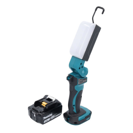 Makita DML 801 F1 X Lampe LED sans fil Lampe de travail 18 V 240 lm + diffuseur + 1x batterie 3,0 Ah - sans chargeur