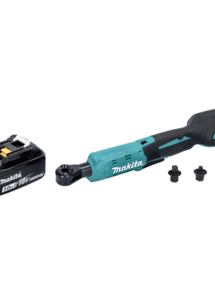 Makita DWR 180 F1 Akku Ratschenschrauber 18 V 47,5 Nm 1/4" 3/8" + 1x Akku 3,0 Ah - ohne Ladegerät