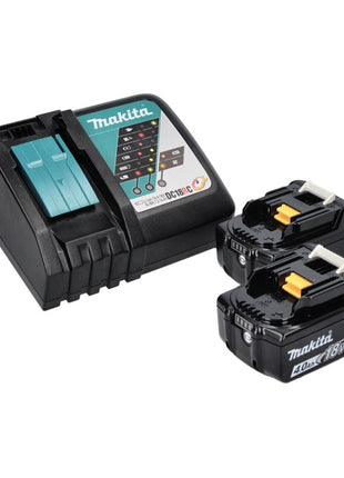 Makita DWR 180 RM destornillador de carraca inalámbrico 18 V 47,5 Nm 1/4" 3/8" + 2x baterías 4,0 Ah + cargador