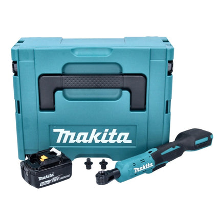 Makita DWR 180 G1J Akku Ratschenschrauber 18 V 47,5 Nm 1/4" 3/8" + 1x Akku 6,0 Ah + Makpac - ohne Ladegerät