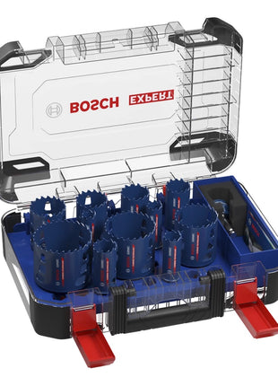 Bosch EXPERT Tough Material Lochsägen Set 14 tlg. 20 - 76 x 60 mm ( 2608900448 ) Carbide Technology für Dreh- und Schlagbohrer - Toolbrothers