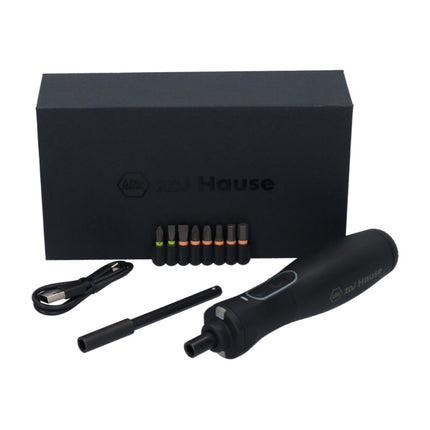 Wiha zai Hause Akku E Schraubendreher 3,6 V 1,5 Ah ( DHT0001 ) + 8 tlg. Bitset