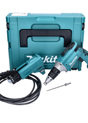 Makita FS 6300 RJX2 visseuse pour cloisons sèches 570 W + accessoire chargeur + mallette