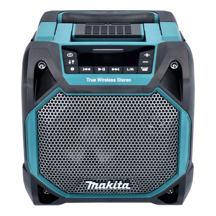 Makita DMR 203 Z Bluetooth Lautsprecher 12 V 18 V IP64 Solo - ohne Akku, ohne Ladegerät
