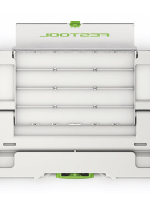 Festool SYS3 DF M 237 Systainer Werkzeugkoffer mit Deckelfach ( 577348 ) 396 x 296 x 237 mm 21,4 l koppelbar - Toolbrothers