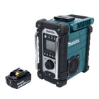 Makita DMR 107 G1 Akku Baustellen Radio 7,2 - 18 V + 1x Akku 6,0 Ah - ohne Ladegerät