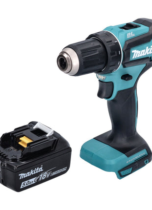 Makita DDF 485 T1 Akku Bohrschrauber 18 V 50 Nm Brushless + 1x Akku 5,0 Ah - ohne Ladegerät - Toolbrothers