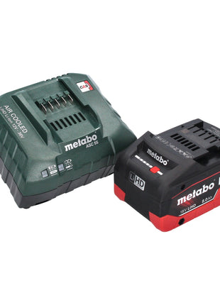 Metabo W 18 LT BL 11-125 Akku Winkelschleifer 18 V 125 mm Brushless + 1x Akku 8,0 Ah + Ladegerät + metaBOX - Toolbrothers