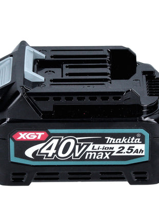 Makita HS 009 GD101 Akku Handkreissäge XGT 40 V max. 235 mm Brushless + 1x Akku 2,5 Ah + Koffer - ohne Ladegerät