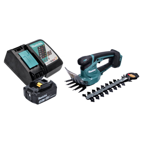 Makita DUM 111 RM1X Cisaille à gazon sans fil 18 V + 1x batterie 4,0 Ah + chargeur