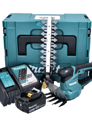 Makita DUM 111 RM1XJ Akku Grasschere Strauchschere 18 V + 1x Akku 4,0 Ah + Ladegerät + Makpac