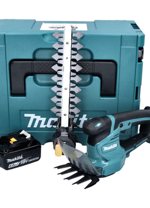 Makita DUM 111 G1XJ cortacésped a batería cortasetos 18 V + 1x batería 6,0 Ah + Makpac - sin cargador