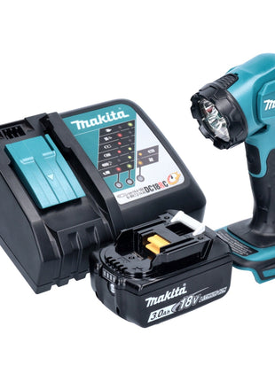 Makita DEADML815RF1 Lampe portative sans fil LED 160 lm 14,4 - 18 V + 1x Batterie 3,0 Ah + Chargeur