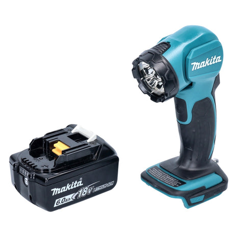 Makita DEADML 815 G1 Lámpara de mano LED con batería 14,4 - 18 V 160 lm + 1x batería 6,0 Ah - sin cargador