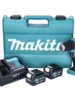 Makita DF 332 DSME perceuse-visseuse sans fil 12 V 35 Nm sans balais + 2x batteries 4,0 Ah + chargeur + mallette