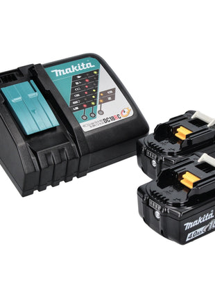 Makita DMR 203 RM Enceinte Bluetooth 12 V 18 V IP64 + 2x batteries 4,0 Ah + chargeur