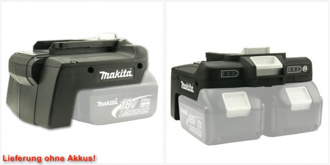 Makita Akku Adapter BCV 02 für 2 x 18 V BL 1830 Akkus ( = 36 V ) - Toolbrothers