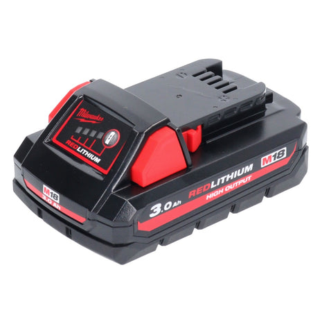 Milwaukee M18 HB3 High Output 18 V 3,0 Ah / 3000 mAh Li-Ion Akku ( 4932471069 ) mit Ladestandsanzeige - Toolbrothers