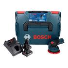 Bosch GEX 12V-125 Professional Akku Exzenterschleifer 12 V 125 mm Brushless + 2x Akku 6,0 Ah + Ladegerät + L-Boxx - Toolbrothers