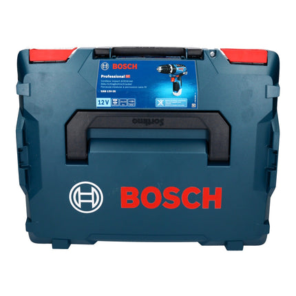 Bosch GSB 12V-35 Professional Akku Schlagbohrschrauber 12 V 35 Nm Brushless + 2x Akku 6,0 Ah + Ladegerät + L-Boxx - Toolbrothers
