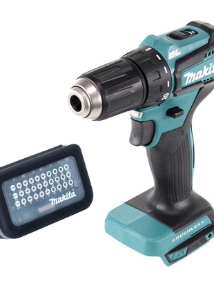 Makita DDF 483 Z Perceuse-visseuse sans fil 18 V 40 Nm sans balais + jeu d'embouts 31 pièces (D-30667)