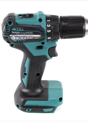 Makita DDF 483 Z Perceuse-visseuse sans fil 18 V 40 Nm sans balais + jeu d'embouts 31 pièces (D-30667)