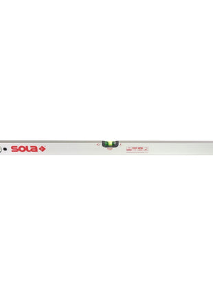 SOLA AV 100 Aluminium Rohrprofil Wasserwaage 100 cm zwei Libellen Rutsch Stopper horizontales und vertikales Messen - Toolbrothers