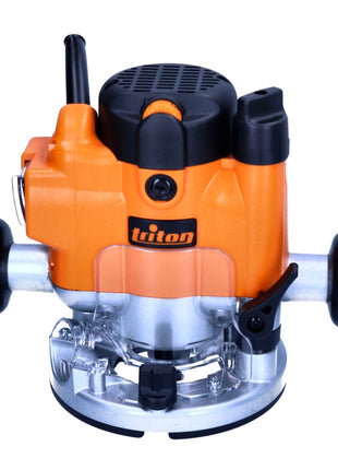 Défonceuse Triton JOF001 1010 watts course 59 mm + butée + jeu de fraises 6 pièces