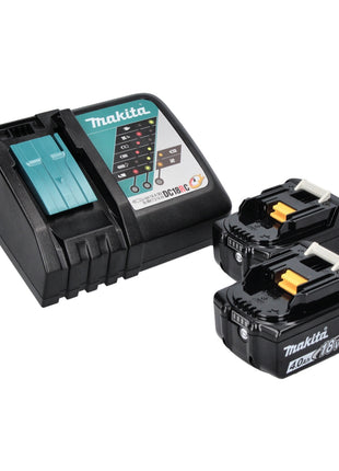 Radio de chantier à batterie Makita DMR 301 RM 12 V max. - 18 V DAB / DAB+ / Bluetooth + 2x batteries 4,0 Ah + chargeur