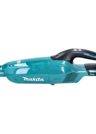 Makita DCL 281 FZ Akku Staubsauger 18 V Brushless + Zyklon Abscheidervorsatz + Teppich Bodendüse - ohne Akku, ohne Ladegerät