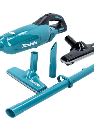 Makita DCL 280 FZ Akku Staubsauger 18 V Brushless + Teppich Bodendüse - ohne Akku, ohne Ladegerät