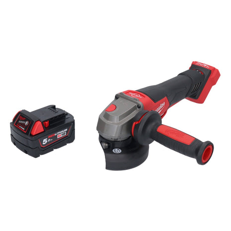 Amoladora angular a batería Milwaukee M18 FSAGV115XPDB-501 18 V 115 mm sin escobillas + 1x batería 5,0 Ah - sin cargador