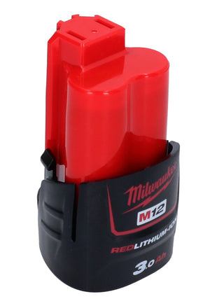 Jeu de batteries Milwaukee 2x M12 B3 12 V 3,0 Ah / 3000 mAh Li-Ion (2x 4932451388)