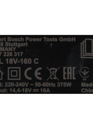 Bosch GAL 18V-160 C Professional Ladegerät 14,4 - 18 V 16 A ( 1600A019S5 )