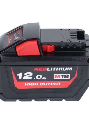 Milwaukee M18 HB12 High Output Akku Set 2x 18 V 12,0 Ah / 12000 mAh Li-Ion ( 2x 4932464260 ) mit Ladestandsanzeige - Toolbrothers