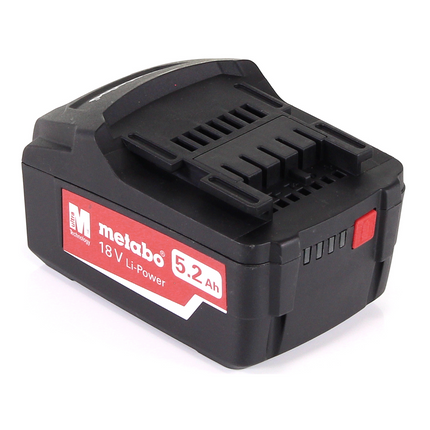Metabo Akku Basis Set 18V mit 2x Akku 5,2Ah + Ladegerät ASC 145 ( 685051380 )