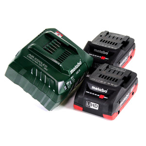 Metabo Akku Basis Set 18V mit 2x Akku LiHD 4,0Ah + Ladegerät ASC 55 ( 685163000 )