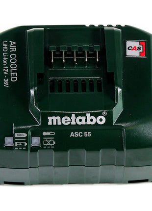 Metabo Akku Basis Set 18V mit 2x Akku LiHD 4,0Ah + Ladegerät ASC 55 ( 685163380 ) - Toolbrothers