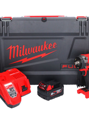 Milwaukee M18 FIW2F12-601X Akku Schlagschrauber 18 V 339 Nm 1/2" Brushless + 1x Akku 6,0 Ah + Ladegerät + HD Box