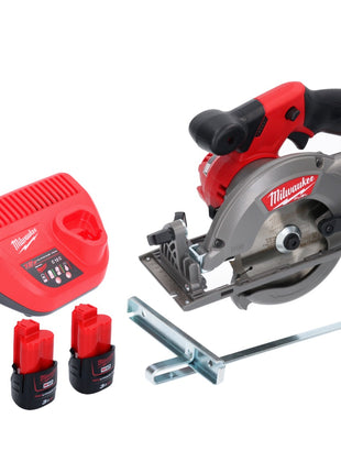 Milwaukee M12 CCS44-302C Akku Handkreissäge 12 V 140 mm Brushless + 2x Akku 3,0 Ah + Ladegerät