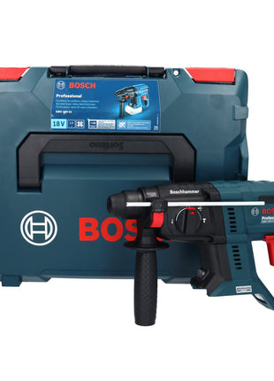 Bosch GBH 18V-21 Taladro percutor inalámbrico profesional 18 V 2,0 J sin escobillas (0611911101) + L-BOXX - sin batería, sin cargador