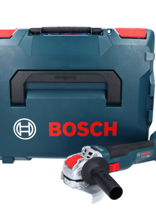 Bosch GWX 18V-10 Professional amoladora angular a batería 18 V 125 mm (06017B0101) X-LOCK Brushless + L-Boxx - sin batería, sin cargador