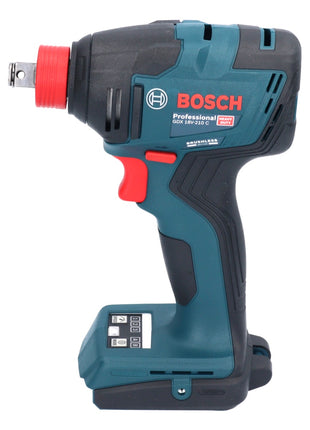 Bosch GDX 18V-210 C Professional Clé à chocs rotative sans fil 18 V 210 Nm sans balais (06019J0201) + Module de connectivité + L-Boxx - sans batterie, sans chargeur