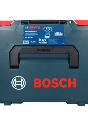 Bosch GDS 18V-1000 Professional Akku Drehschlagschrauber 18 V 1000 Nm BITURBO Brushless + L-Boxx ( 06019J8301 ) - ohne Akku, ohne Ladegerät - Toolbrothers