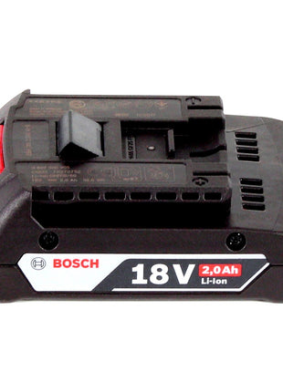 Bosch GBH 18V-21 Professional Akku Bohrhammer 18 V 2,0 J Brushless + 1x Akku 2,0 Ah + L-BOXX - ohne Ladegerät