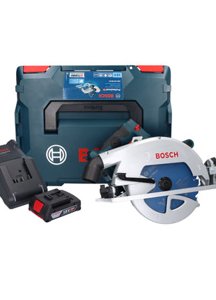 Bosch GKS 18V-68 GC Professional Akku Handkreissäge 18 V 190 mm Biturbo Brushless + 1x Akku 2,0 Ah + Ladegerät + L-BOXX