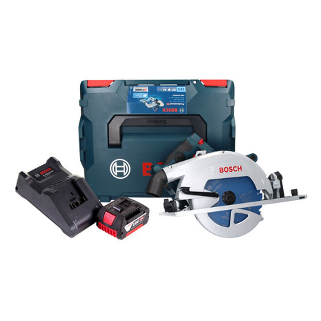 Bosch GKS 18V-68 GC Professional Akku Handkreissäge 18 V 190 mm Biturbo Brushless + 1x Akku 4,0 Ah + Ladegerät + L-BOXX